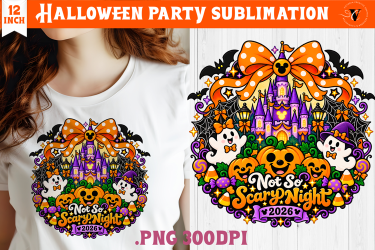 Halloween Party sublimation | Spooky Cute Ghost Pumpkin