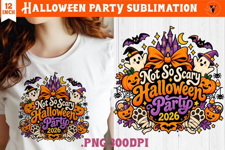 Halloween Party sublimation | Spooky Cute Ghost Pumpkin
