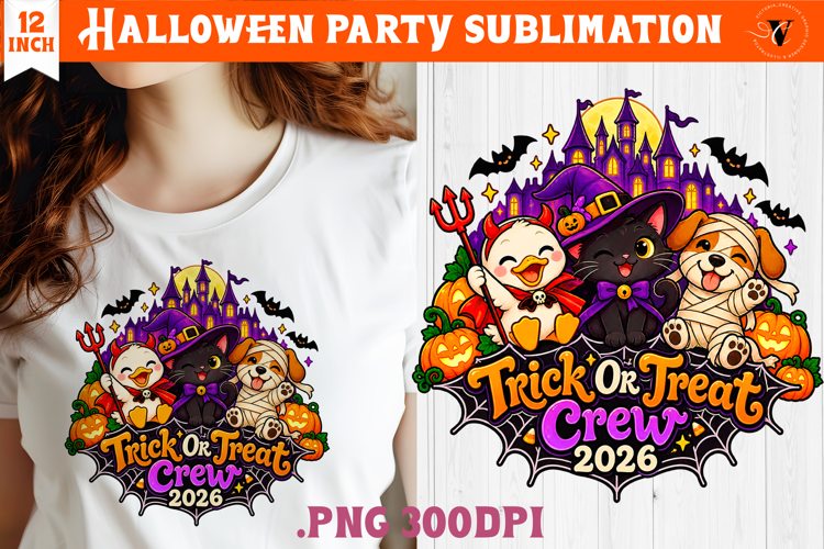 Halloween Party sublimation | Spooky Cute Ghost Pumpkin