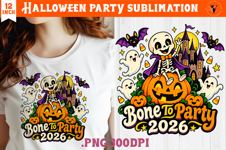 Halloween Party sublimation | Spooky Cute Ghost Pumpkin