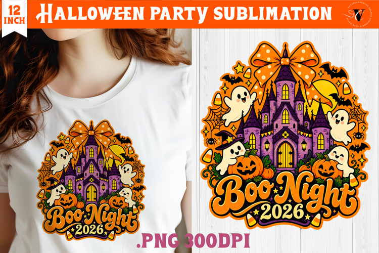 Halloween Party sublimation | Spooky Cute Ghost Pumpkin