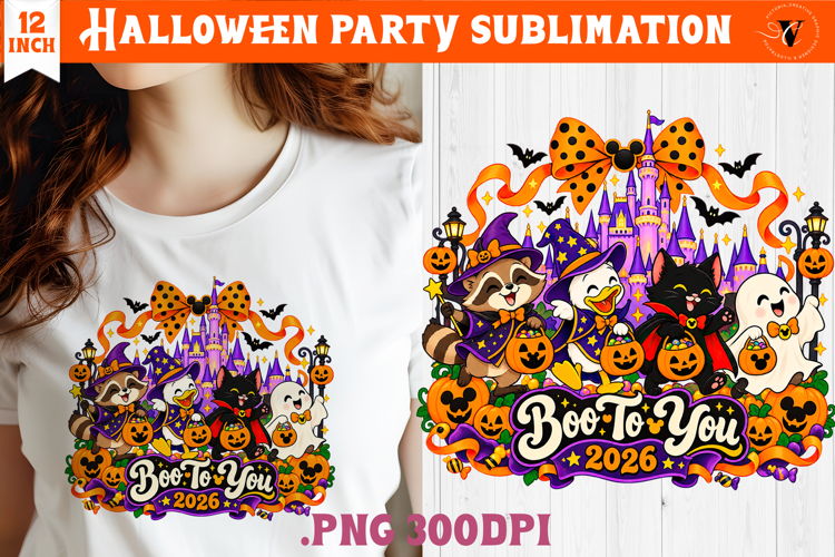 Halloween Party sublimation | Spooky Cute Ghost Pumpkin