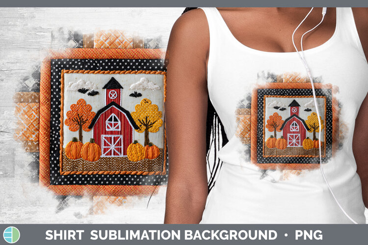 GorgeousHalloween Patchwork Shirt design.