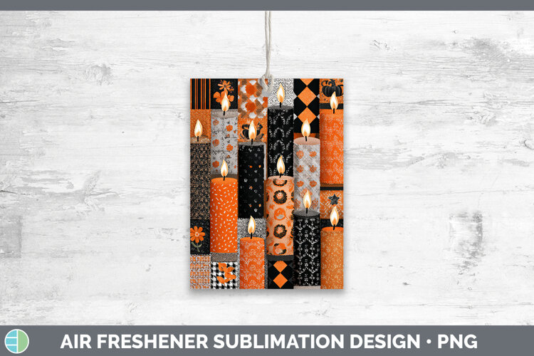 GorgeousHalloween Patchwork Air Freshener design.