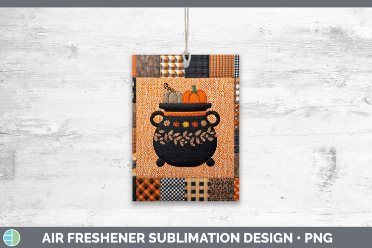 GorgeousHalloween Patchwork Air Freshener design.