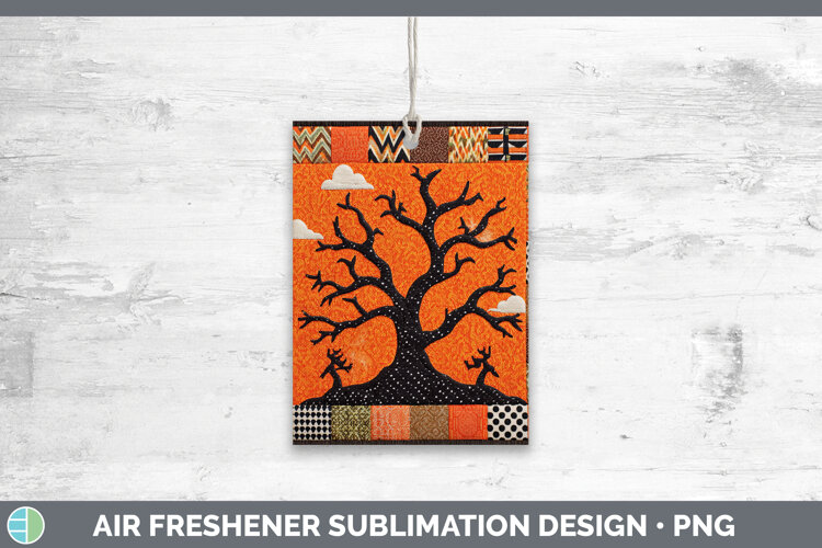 GorgeousHalloween Patchwork Air Freshener design.