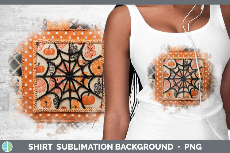 GorgeousHalloween Patchwork Shirt design.