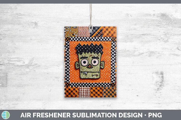 GorgeousHalloween Patchwork Air Freshener design.
