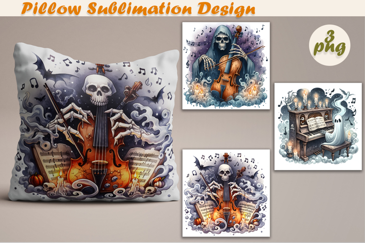 Fany Halloween Patchwork animal| Pillow Sublimation Design