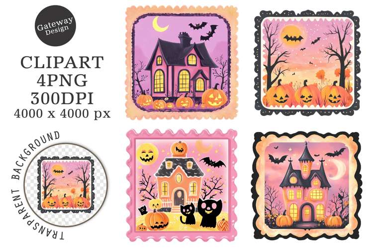 Postage Stamp Clipart Image 9