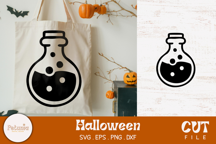 Potion Jar Witchy SVG | Halloween SVG