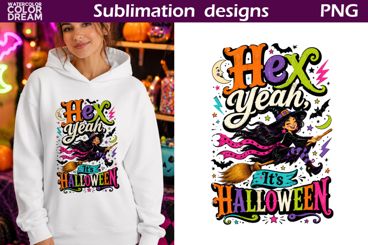 Funny Halloween Quote | Witch Sublimation