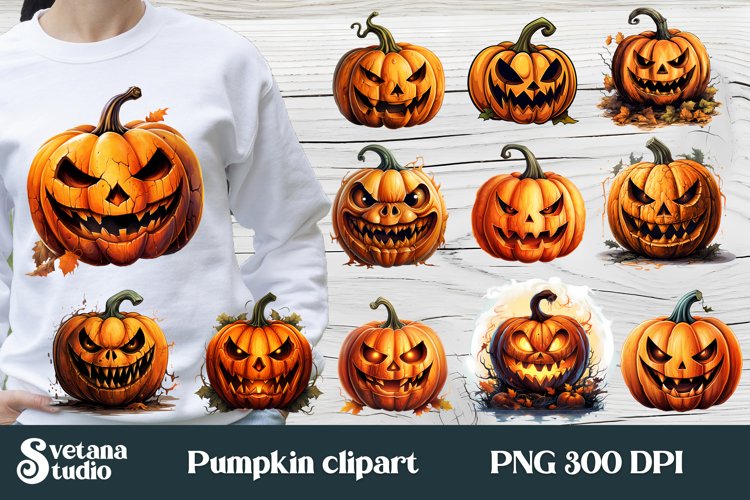 Halloween Pumpkin Clipart Image 14