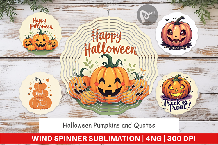 Wind Spinner Pumpkin Quotes