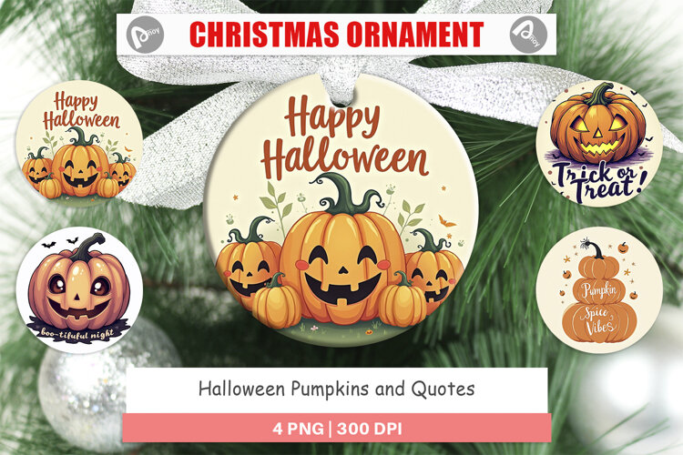 Ornament Pumpkin Quotes example image 1