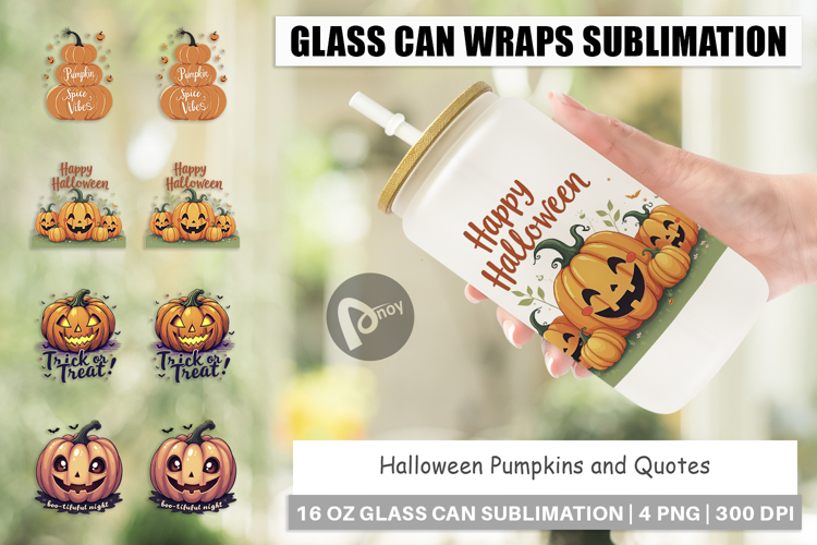 Glass Can Pumpkin Quotes