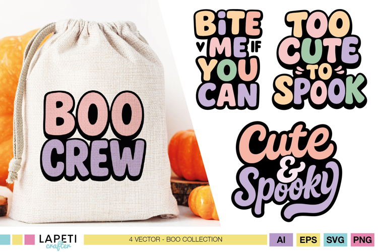Halloween Quotes SVG, Cute Pastel Lettering For Kids T Sirt