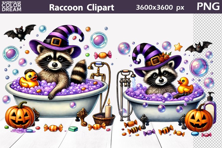 Raccoon Clipart Image 24