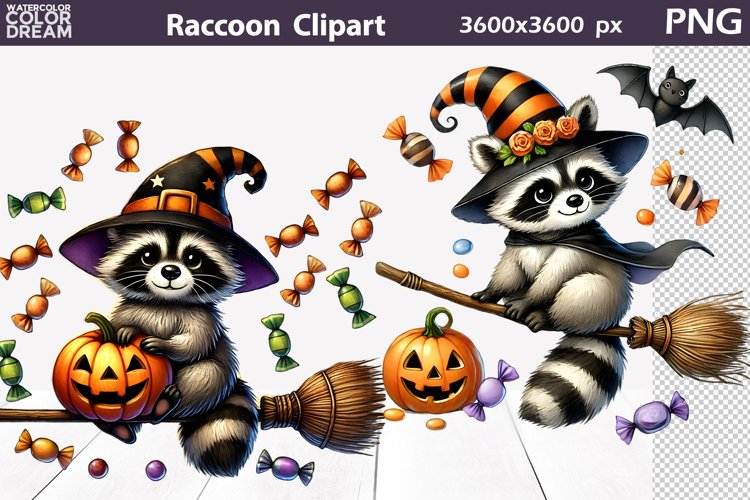 Raccoon Clipart Image 23