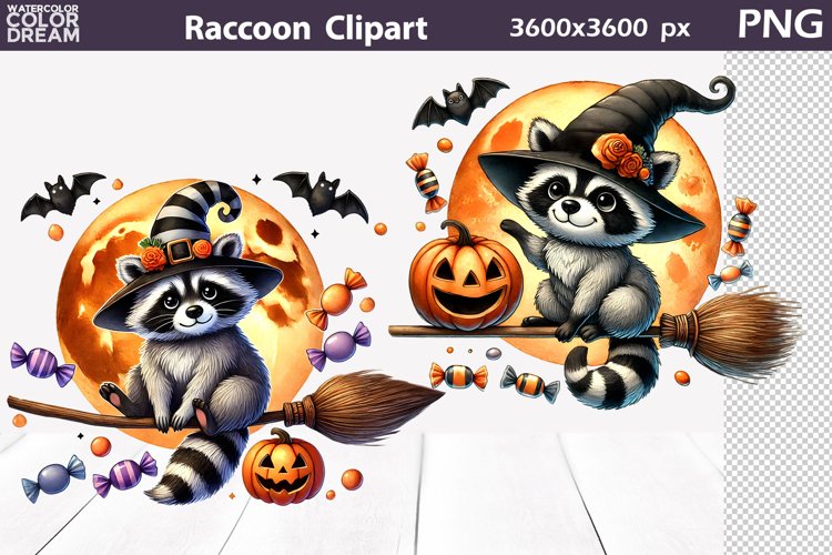 Raccoon Clipart Image 22