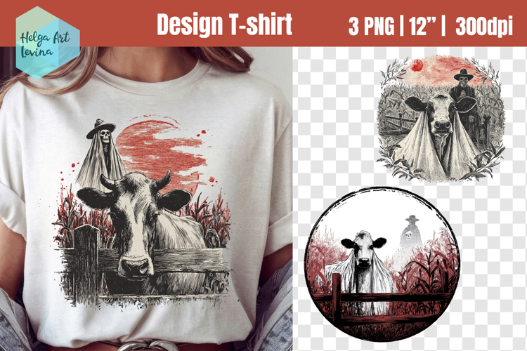 ClipArt | Vintage Halloween Sublimation