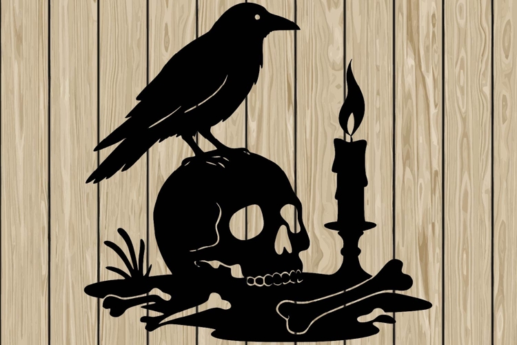 Scarecrow Silhouette Image 11