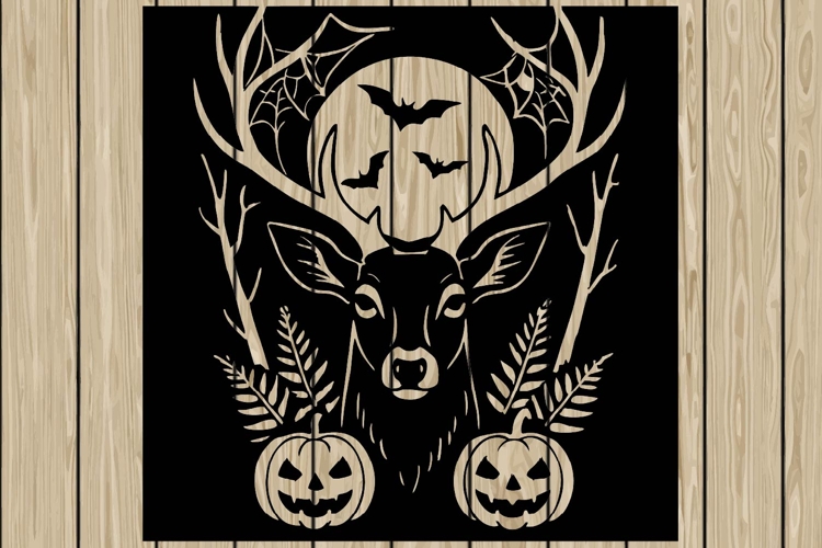 Silhouette Halloween Clipart Image 19