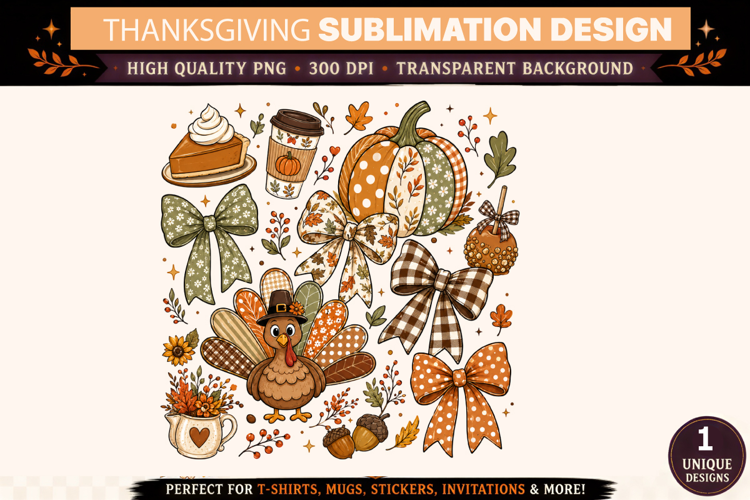 hanksgiving PNG, Thanksgiving Sublimation Design, Pumpkin Bo