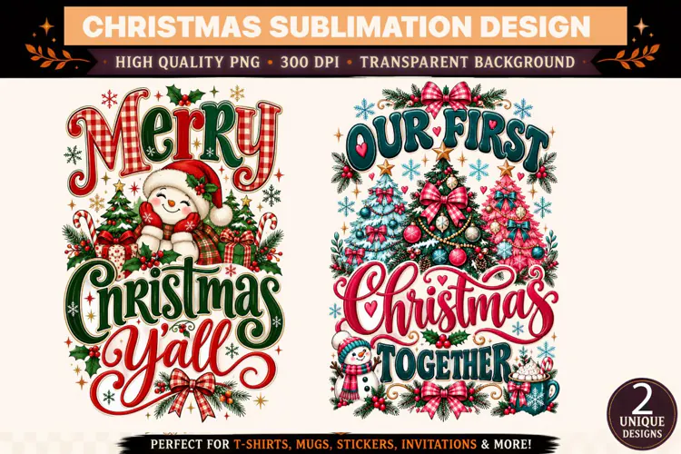 Christmas Sublimation PNG