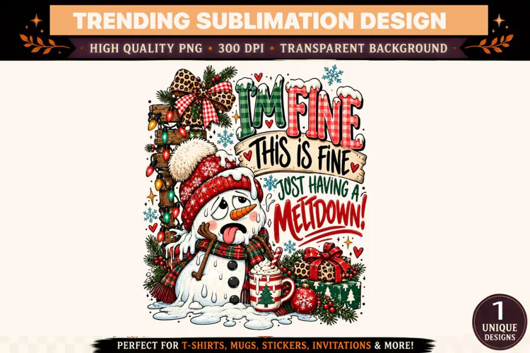 Merrier In The 90s, 90s Christmas PNG, Retro Christmas PNG,