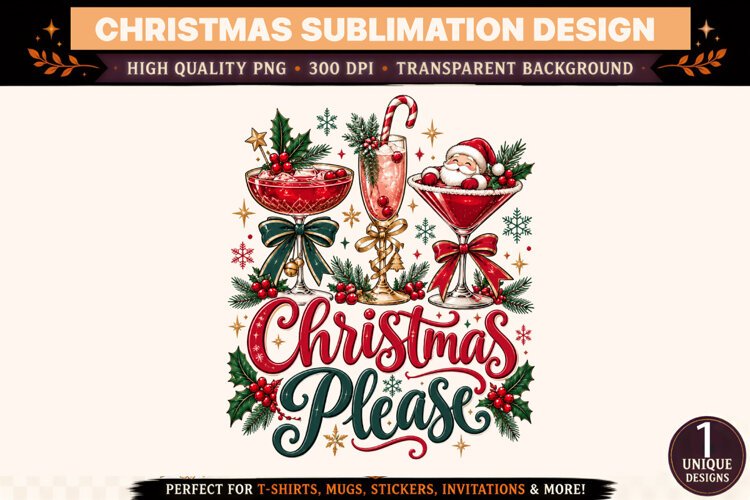Christmas Please PNG example image 1