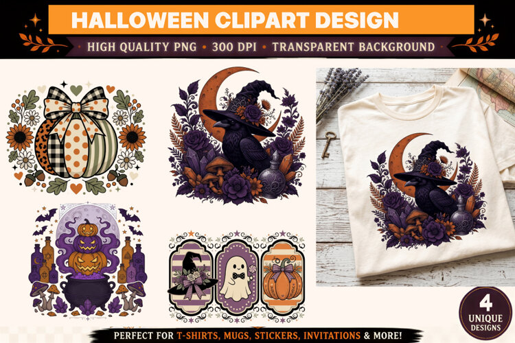 Halloween clipart,Autumn Halloween clipart,Halloween png example image 1