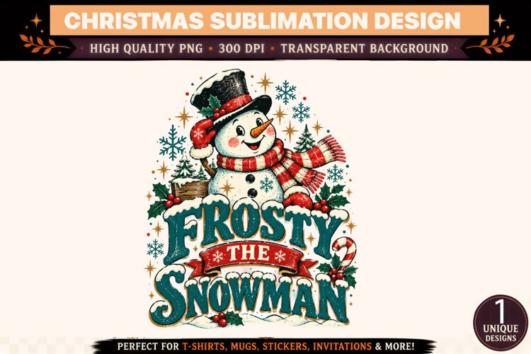 Frosty the Snowman PNG, example image 1