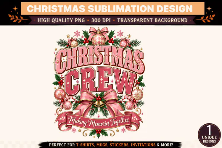 Christmas Crew PNG