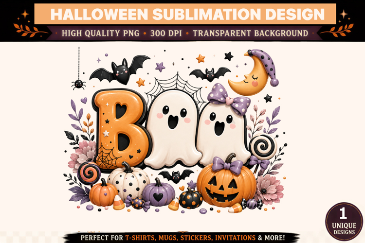 Halloween Clipart PNG Spooky Witch Ghost Design