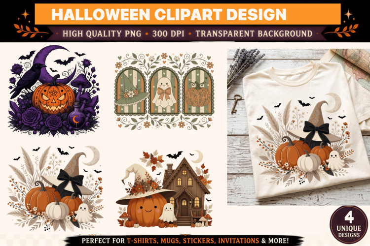 Halloween clipart,Autumn Halloween clipart,Halloween png