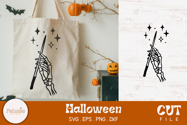 Skeleton Hand Witchy SVG | Halloween SVG