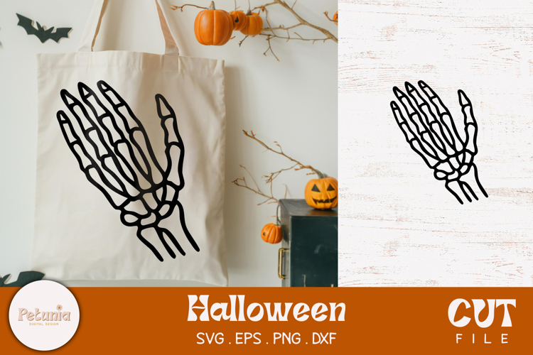 Skeleton Hand Witchy SVG | Halloween SVG