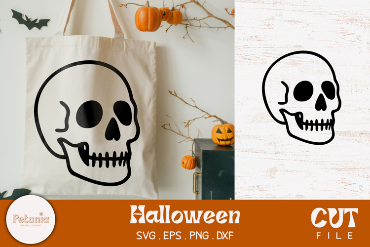 Skull SVG | Halloween SVG