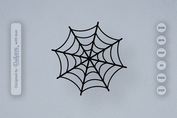 Halloween Spider Web SVG