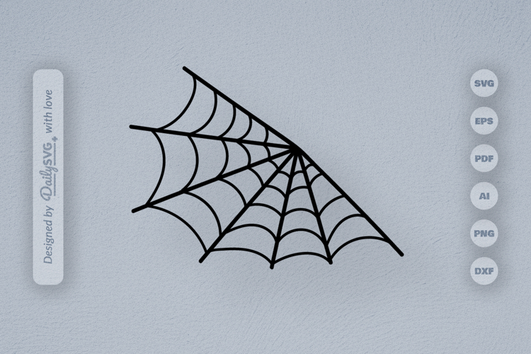Halloween Spider Web SVG