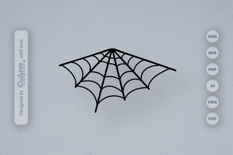 Halloween Spider Web SVG
