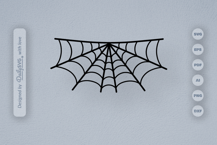 Halloween Spider Web SVG