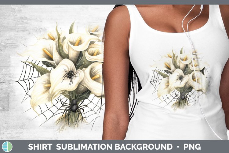 GorgeousHalloween Spiderweb Flowers Shirt design.