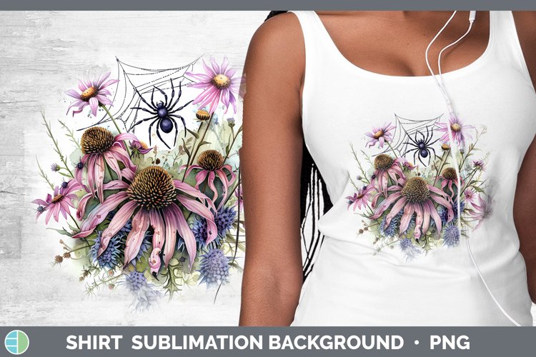 GorgeousHalloween Spiderweb Flowers Shirt design.