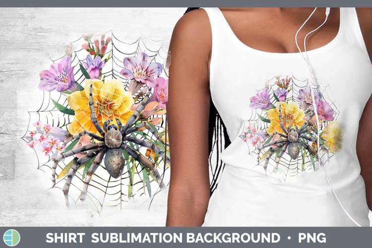 GorgeousHalloween Spiderweb Flowers Shirt design.