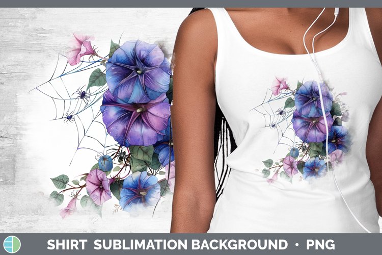 GorgeousHalloween Spiderweb Flowers Shirt design.