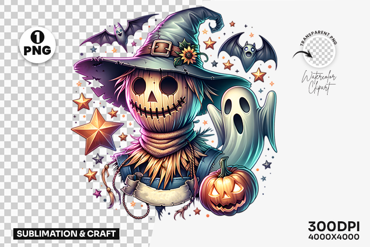Scarecrow Clipart Image 23