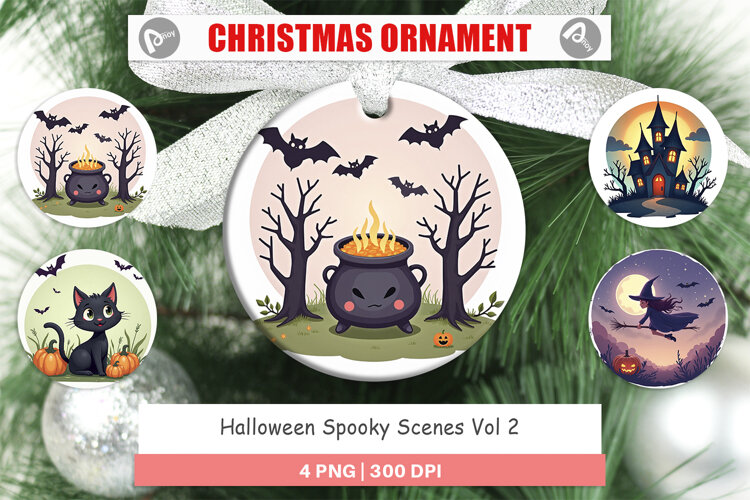 Ornament Spooky Scenes example image 1