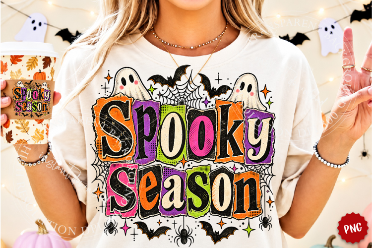 Halloween Spooky Season Sublimation PNG